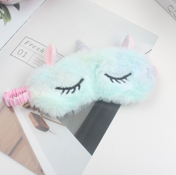 Маска для сна "Unicorn sleep", blue 