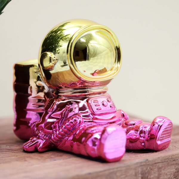 Подставка для канцелярских принадлежностей «Astronaut», pink metallic 
