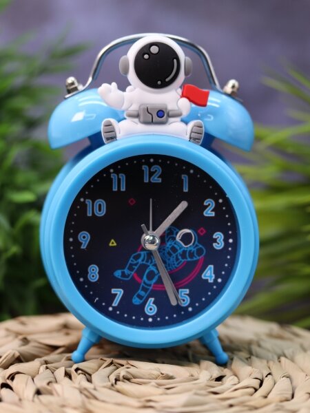 Часы-будильник «Space travel», blue 