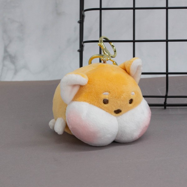 Брелок «Clew corgi», brown 
