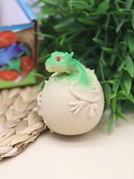 Мялка - антистресс «Dinosaur ball», green 