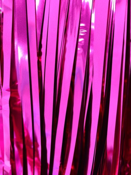 Праздничный занавес, дождик для фотозоны "Rain", fuchsia (100*200 см) 