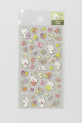 Наклейки "Flower cats"