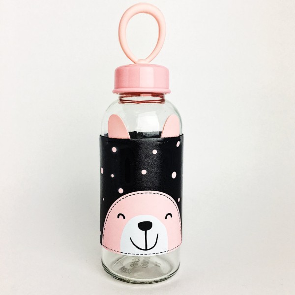 Бутылка "Animal dots" pink 
