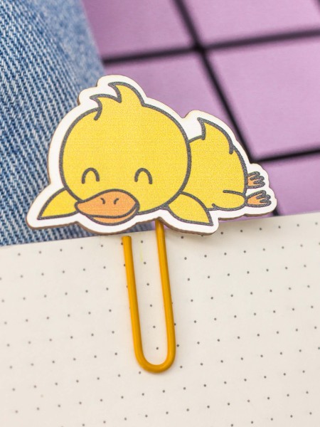 Закладка – скрепка "Sleeping Duck" 