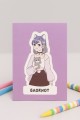 Блокнот А7 Аниме "Cute cat Girl"