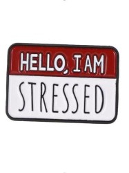 Значок "Hello, I am stressed"