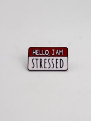 Значок "Hello, I am stressed"