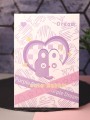 Зеркало "Cute rabbit", purple