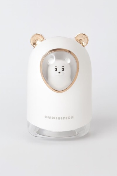 Настольный увлажнитель воздуха - ночник "Bear in a spacesuit", white, (портативный, USB) 