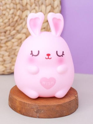 Копилка "Sleeping bunny ", pink (17,5 см), пластик