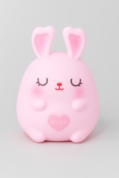 Копилка "Sleeping bunny ", pink (17,5 см), пластик