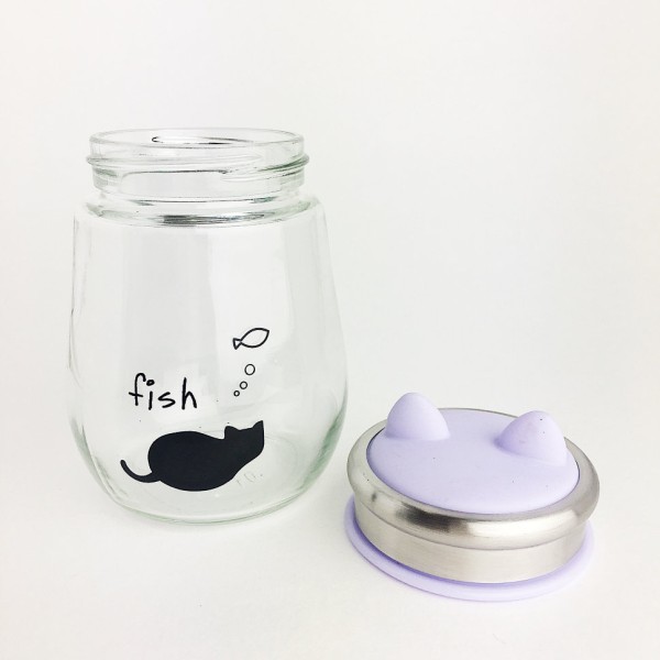 Бутылка "Cat things" blue 