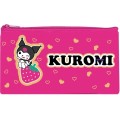 Пенал плоский "Kuromi. Клубничка" (20,5*10,8 см)