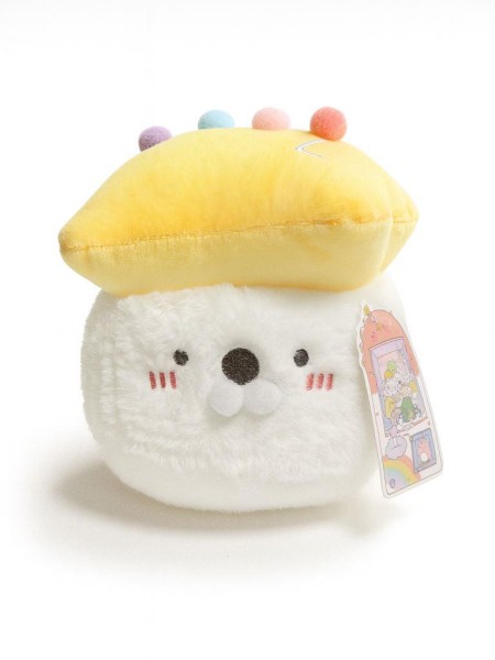 Мягкая игрушка "Sushi - fur seal", yellow, 17 см 