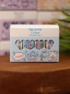 Набор декоративного скотча 4 шт. "Egg group", blue (1.5см*2м)