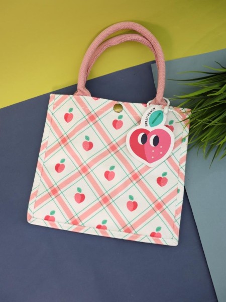 Сумка шоппер "Cherry", pink (23.5*10*21 см) 