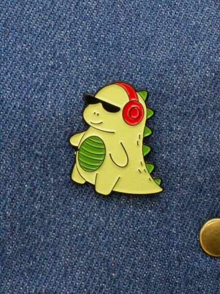 Значок "Disco dinosaur" 