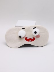Маска для сна гелевая "Cute weirdos", white