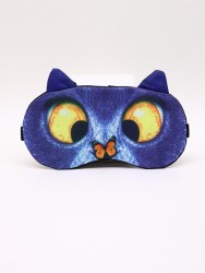 Маска для сна "Cat's eyes", dark blue