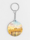 Брелок ECO из дерева iLikeGift "Москва в сердце"