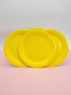 Набор бумажных тарелок 20 шт. "Party yellow" (230 мм)