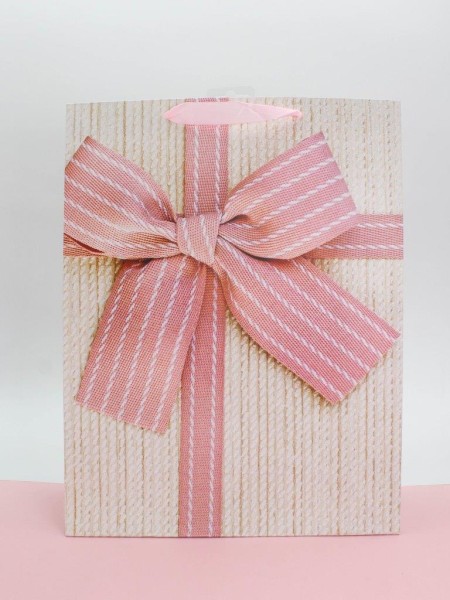 Подарочный пакет (XL) "Holiday surprise", (31*40*12 см) 