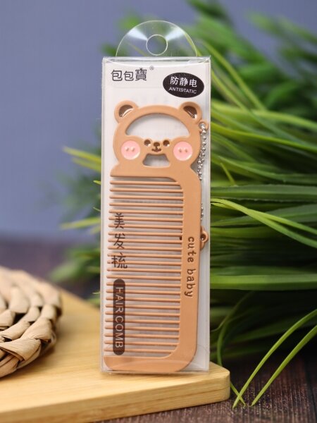 Расческа "Cute baby", brown 