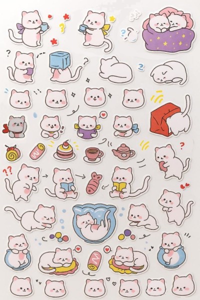 Наклейки "Love cats" 