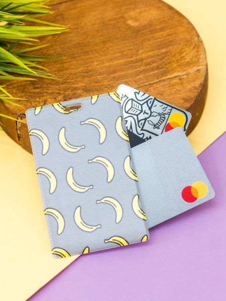 Держатель для карт "Banana mood" (6,5 х 10,4 см) 