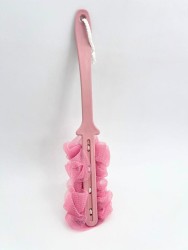 Мочалка для тела с ручкой "Foam cloud", pink