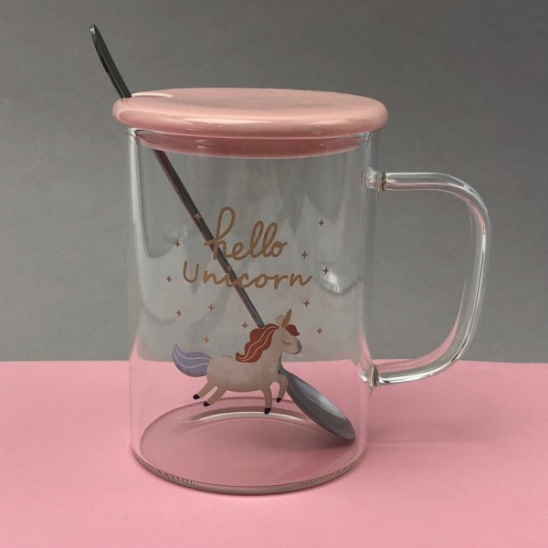 Кружка "Hello unicorn", 450ml 