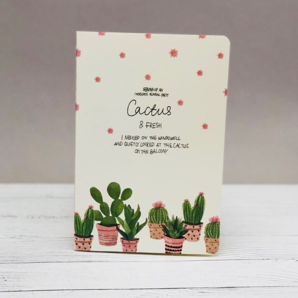 Тетрадь "Cactus fresh" (01) 