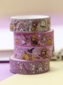 Набор декоративного скотча "Magic academy", pink