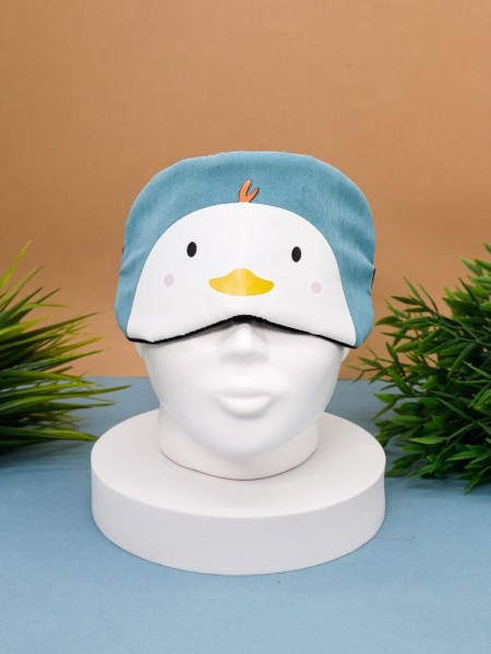 Маска для сна гелевая "Chick", blue 