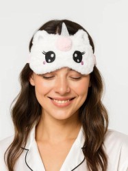 Маска для сна "Catcorn", white