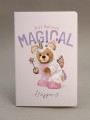 Блокнот (А5) "Bear magical", white (14.5*21)