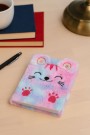 Блокнот плюшевый "Cat", fullcolor, 14х10,5 см, плотность 80 гр.