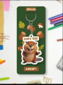 Брелок ECO из дерева iLikeGift "Бобро тебе!"