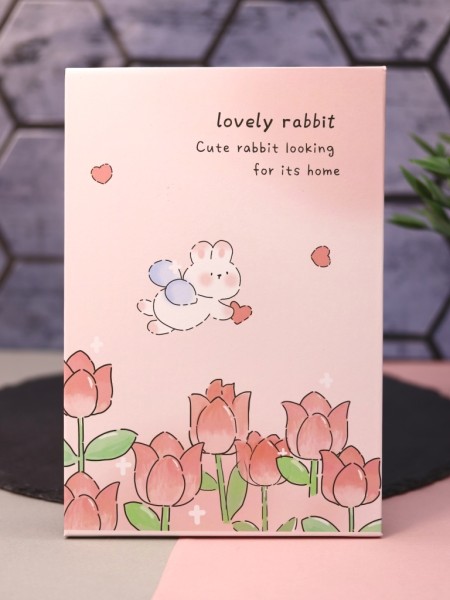 Зеркало "Lovely rabbit", pink 