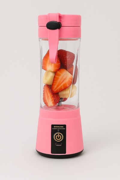 Блендер портативный "Juicy", pink, USB, (24*8 см) 