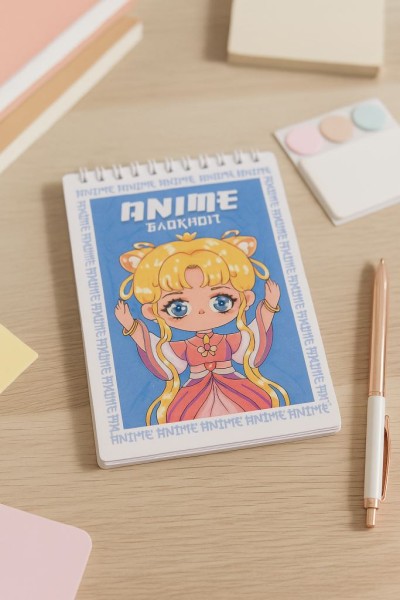 Блокнот на спирали «Peach», А6, плотность 100 гр 