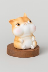 Копилка "Jowls dog", brown (17,5 см), пластик