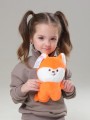 Мягкая игрушка "Shiba-inu tongue", orange, 20 см
