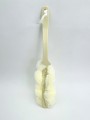 Мочалка для тела с ручкой "Foam cloud", yellow