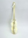Мочалка для тела с ручкой "Foam cloud", yellow