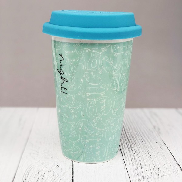 Кружка "Hot", blue (440ml) 