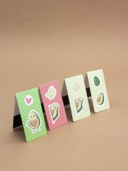 Набор магнитных закладок "Avo love", 4 шт., 35х70 мм