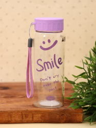 Спортивная бутылка «Smile!», purple (440 мл)