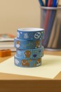 Набор декоративного скотча "Lovely cartoon", blue